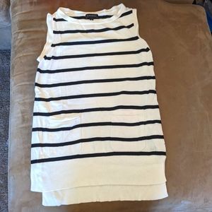 Banana Republic Striped Sweater Tunic